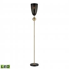  D4691-LED - Amulet 69.5'' High 1-Light Floor Lamp - Black - Includes LED Bulb