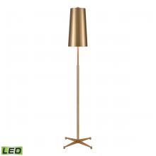  H0019-11066-LED - Matthias 65'' High 1-Light Floor Lamp - Aged Brass - Includes LED Bulb