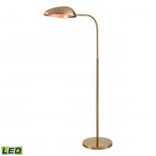  H0019-11106-LED - Alda 53.5'' High 1-Light Floor Lamp - Aged Brass - Includes LED Bulb