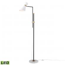  H0019-11112-LED - Taran 61'' High 1-Light Floor Lamp - Matte White - Includes LED Bulb