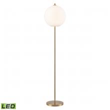  H0019-11538-LED - Orbital 69'' High 1-Light Floor Lamp - Aged Brass - Includes LED Bulb