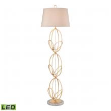  H0019-7988-LED - Morely 63'' High 1-Light Floor Lamp - Gold Leaf - Includes LED Bulb