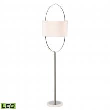  H0019-9572-LED - Gosforth 68'' High 1-Light Floor Lamp - Polished Nickel - Includes LED Bulb