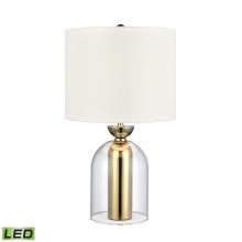  S0019-9506-LED - Park Plaza 21'' High 1-Light Table Lamp - Clear - Includes LED Bulb