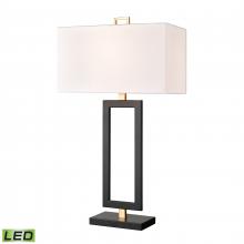  S0019-9587-LED - Composure 29'' High 1-Light Table Lamp - Matte Black - Includes LED Bulb