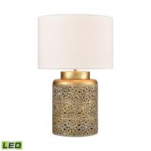  S019-7263-LED - Giralda 18'' High 1-Light Table Lamp - Antique Gold - Includes LED Bulb
